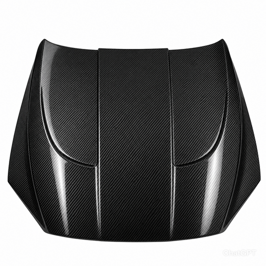 2013-2019 BMW 6-Series/M6 H Style Carbon Fiber Hood | F06/F12/F13