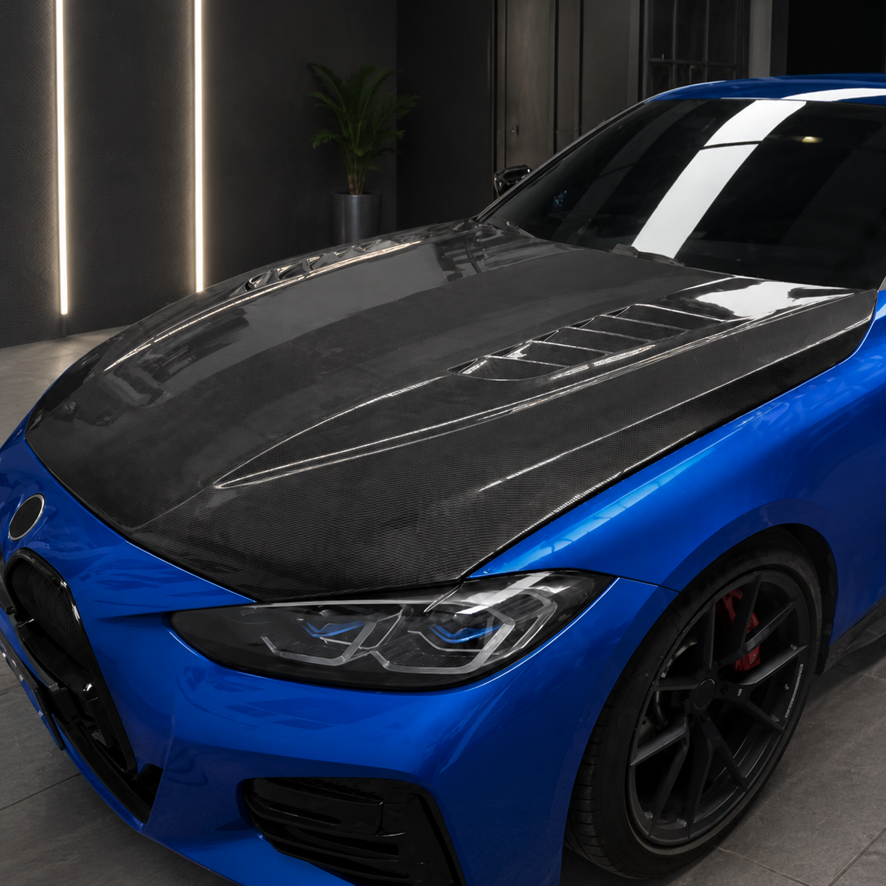 2021+ BMW 4-Series MBJ Style Carbon Fiber Hood | G22/G23/G26