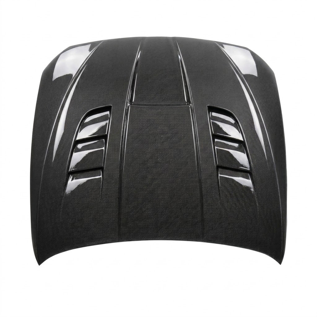 2011-2017 BMW 5-Series/M5 V1 Style Carbon Fiber Hood | F10/F11