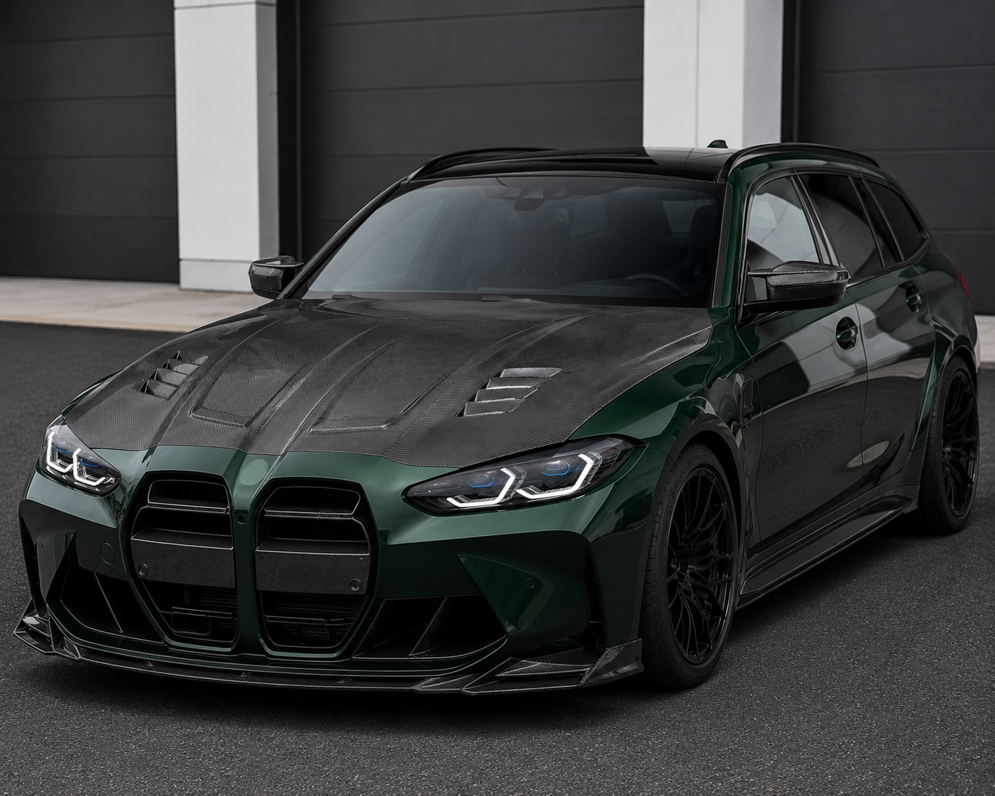 2021+ BMW M3/M4 V4 Style Carbon Fiber Hood | G80/G81/G82/G83
