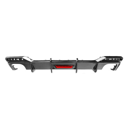 2020+ Audi A5/S5 Carbon Fiber Rear Diffuser with LED Brake Light | B9.5 A5/S5