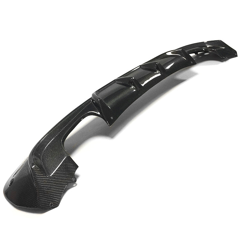 2014-2020 BMW 3-Series M Performance Style Carbon Fiber Quad Tip Rear Diffuser | F34 Gran Turismo