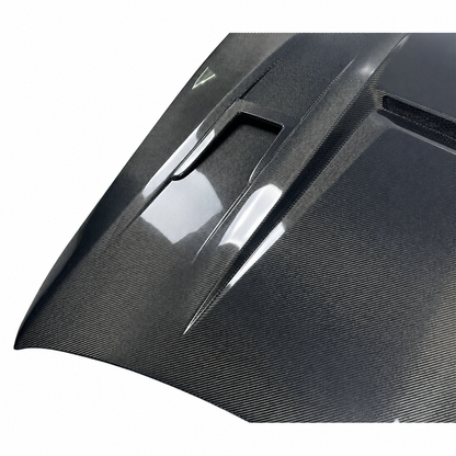2015-2023 Mercedes C-Class/C43 AMG A Style Carbon Fiber Hood | W205