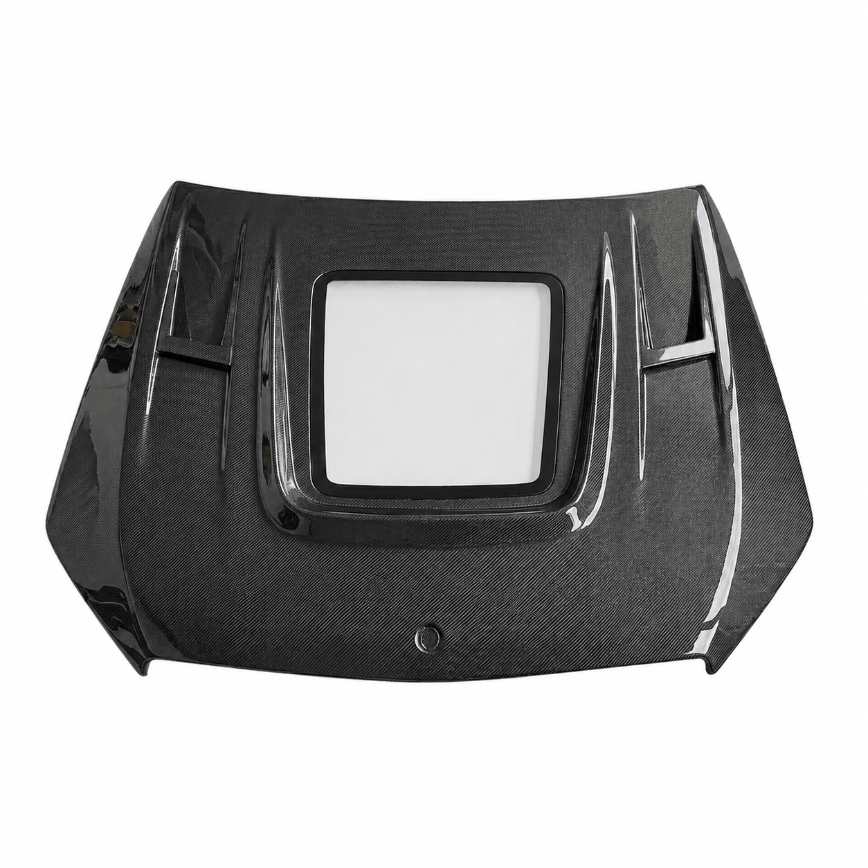2015-2023 Mercedes C-Class/C43 AMG Glass Engine Cover Carbon Fiber Hood | W205