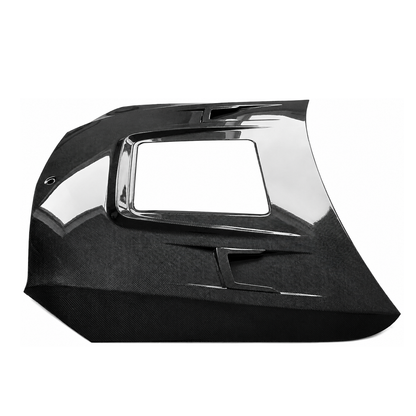 2015-2023 Mercedes C-Class/C43 AMG Glass Engine Cover Carbon Fiber Hood | W205