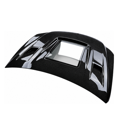 2015-2023 Mercedes C-Class/C43 AMG Glass Engine Cover Carbon Fiber Hood | W205