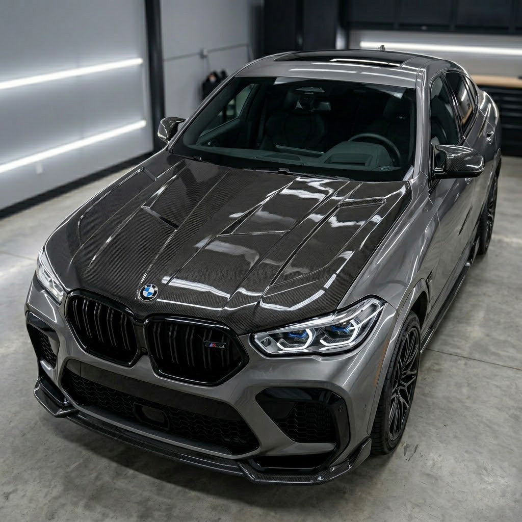 2019+ BMW X5M/X6M LD Style Carbon Fiber Hood | F95/F96