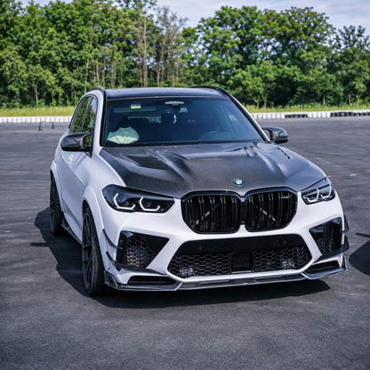 2019+ BMW X5M/X6M A Style Carbon Fiber Hood | F95/F96