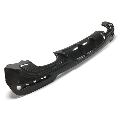 2014-2020 BMW 3-Series M Performance Style Carbon Fiber Quad Tip Rear Diffuser | F34 Gran Turismo