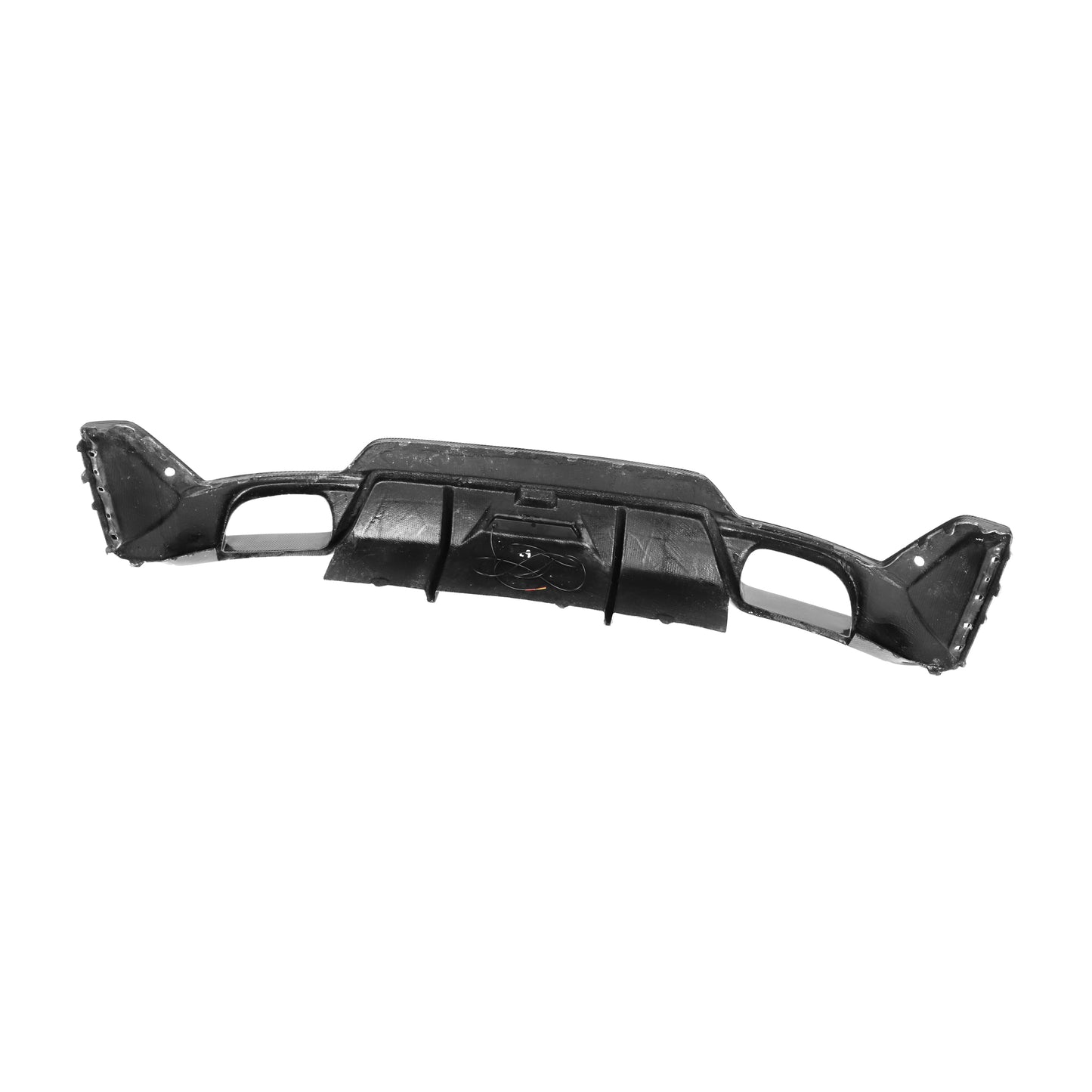 2023+ BMW 3-Series Carbon Fiber 3 Piece Rear Diffuser with LED Brake Light | G20 LCI