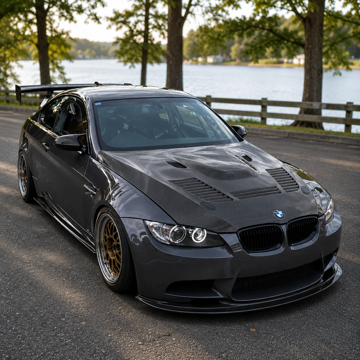2007-2013 BMW M3 GTR Style Carbon Fiber Hood | E92/E93