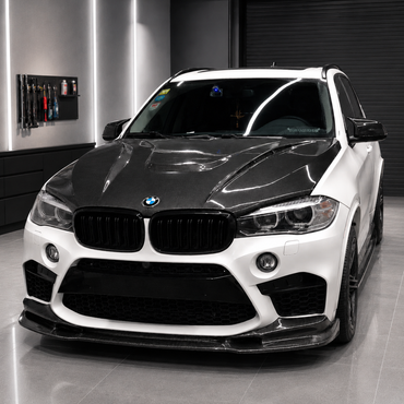 2014-2019 BMW X5/X6/X5M/X6M H Style Carbon Fiber Hood | F15/F16/F85/F86