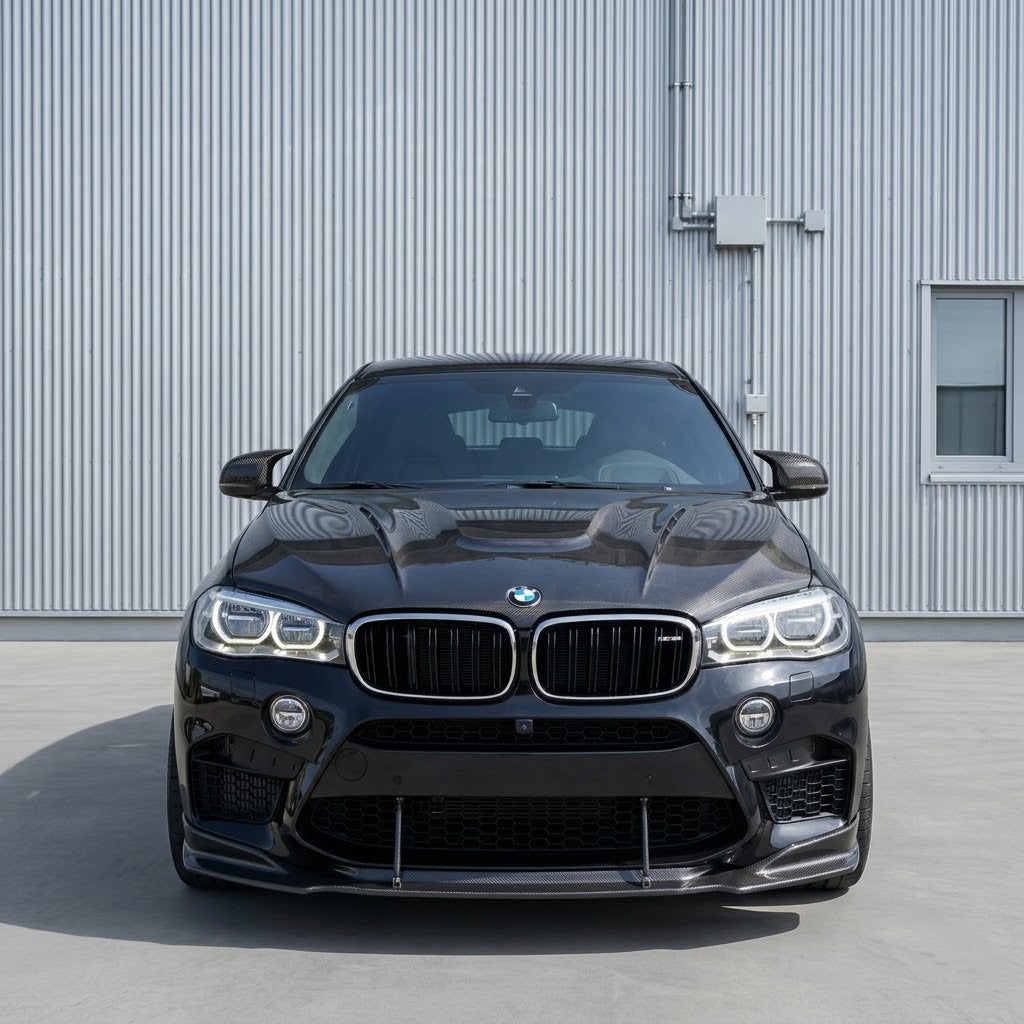 2014-2019 BMW X5/X6/X5M/X6M H Style Carbon Fiber Hood | F15/F16/F85/F86