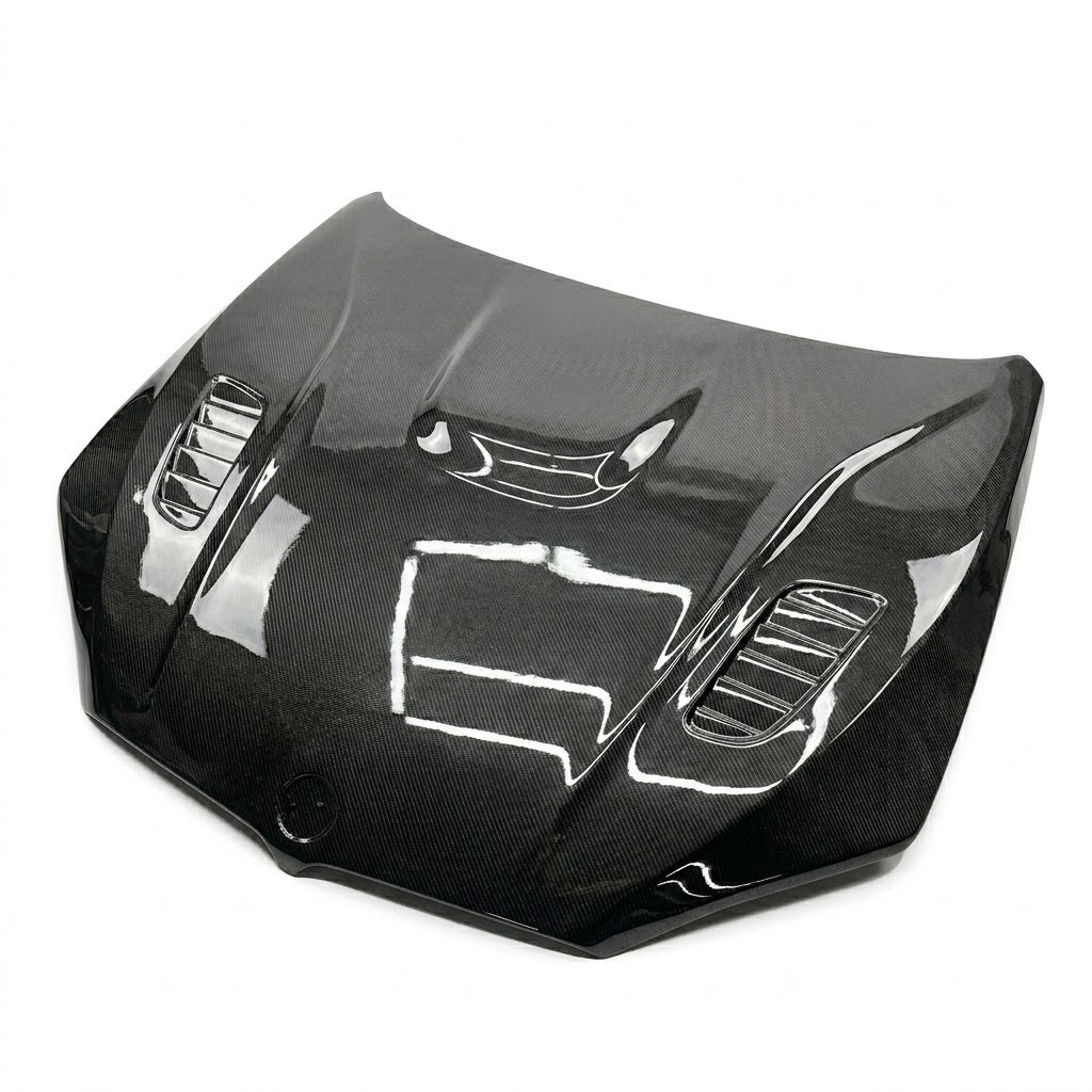 2014-2019 BMW X5/X6/X5M/X6M V Style Carbon Fiber Hood | F15/F16/F85/F86
