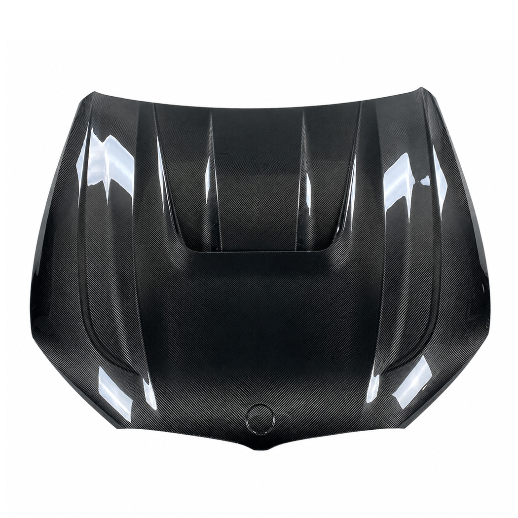 2019+ BMW 8-Series/M8 P Style Carbon Fiber Hood | G14/G15/G16/F91/F92/F93