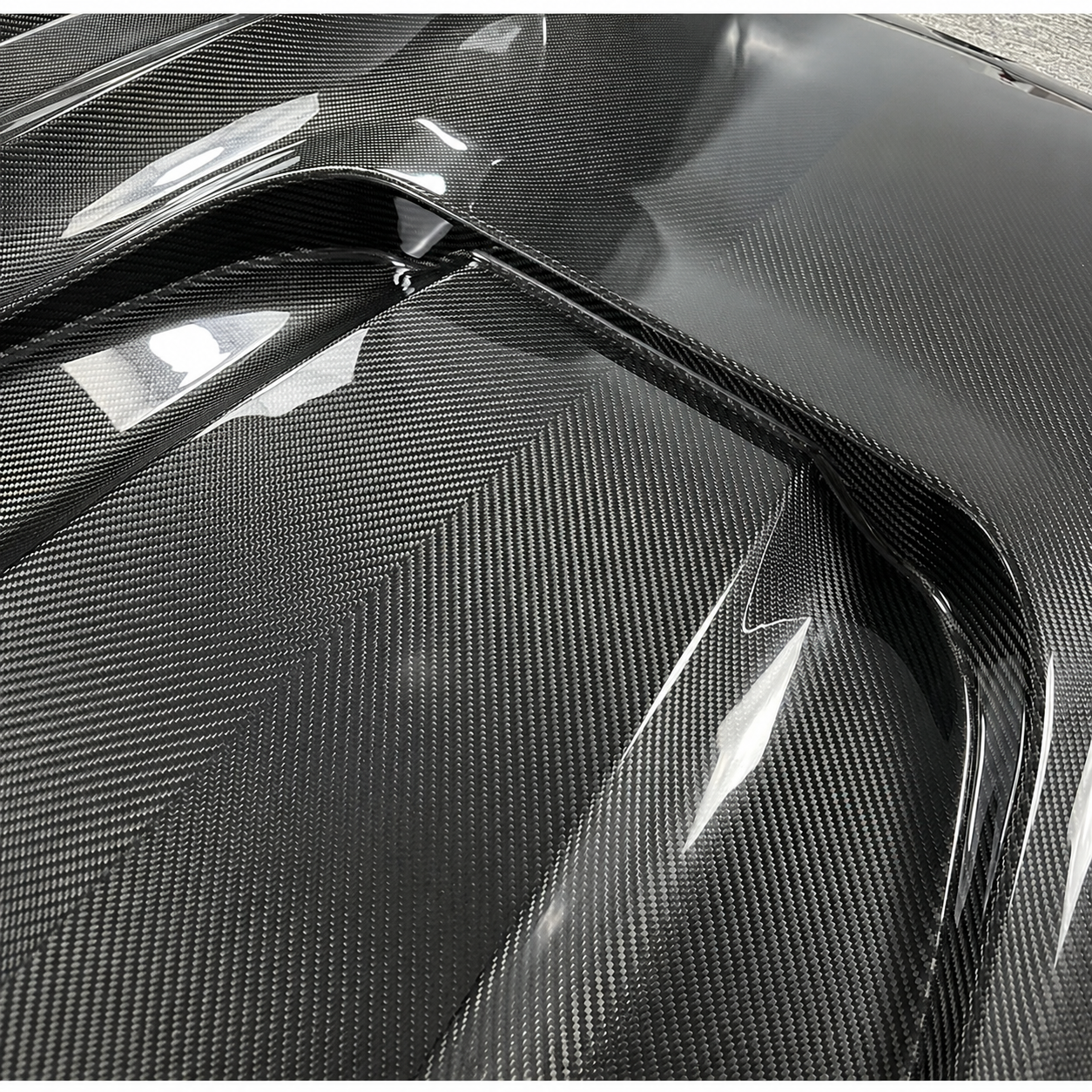2019+ BMW 8-Series/M8 P Style Carbon Fiber Hood | G14/G15/G16/F91/F92/F93