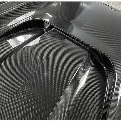 2019+ BMW 8-Series/M8 P Style Carbon Fiber Hood | G14/G15/G16/F91/F92/F93