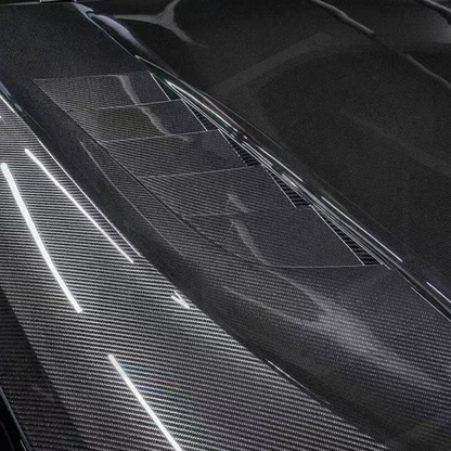2019+ BMW 8-Series/M8 V Style Carbon Fiber Hood | G14/G15/G16/F91/F92/F93