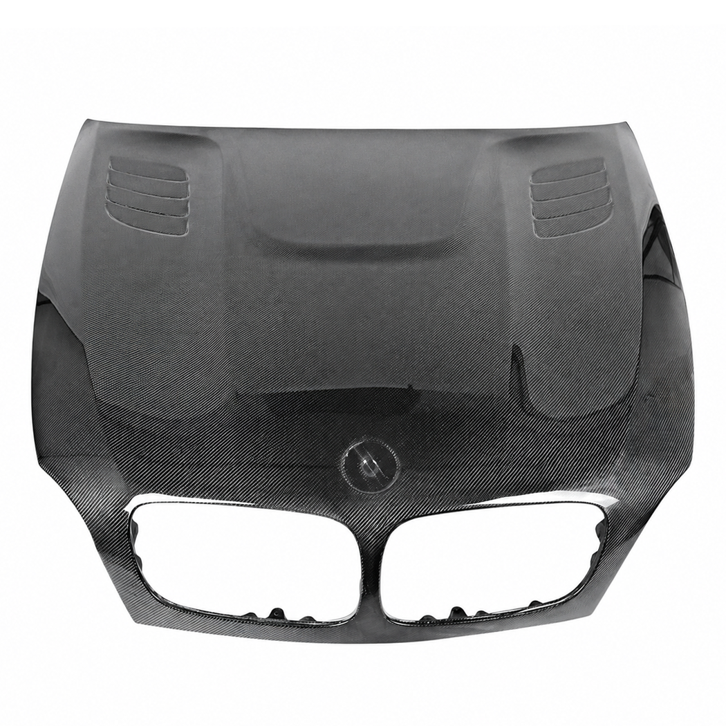 2007-2014 BMW X5/X6/X5M/X6M V Style Carbon Fiber Hood | E70/E71