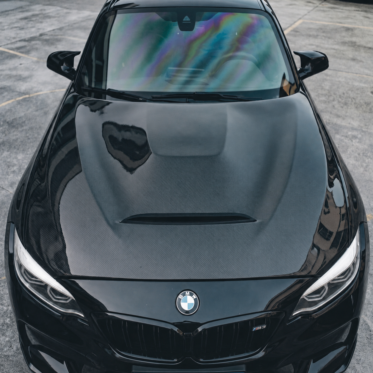 2014-2021 BMW 2-Series/M2 GTS Style Carbon Fiber Hood | F22/F23/F87