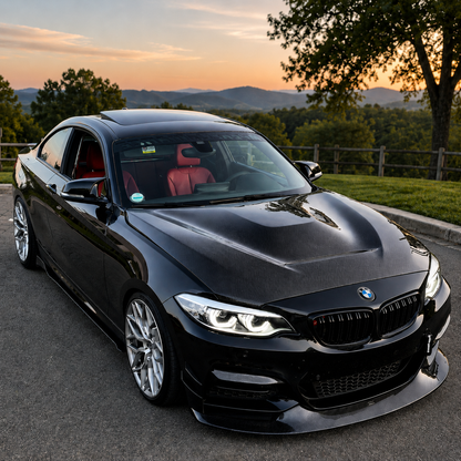 2014-2021 BMW 2-Series/M2 GTS Style Carbon Fiber Hood | F22/F23/F87