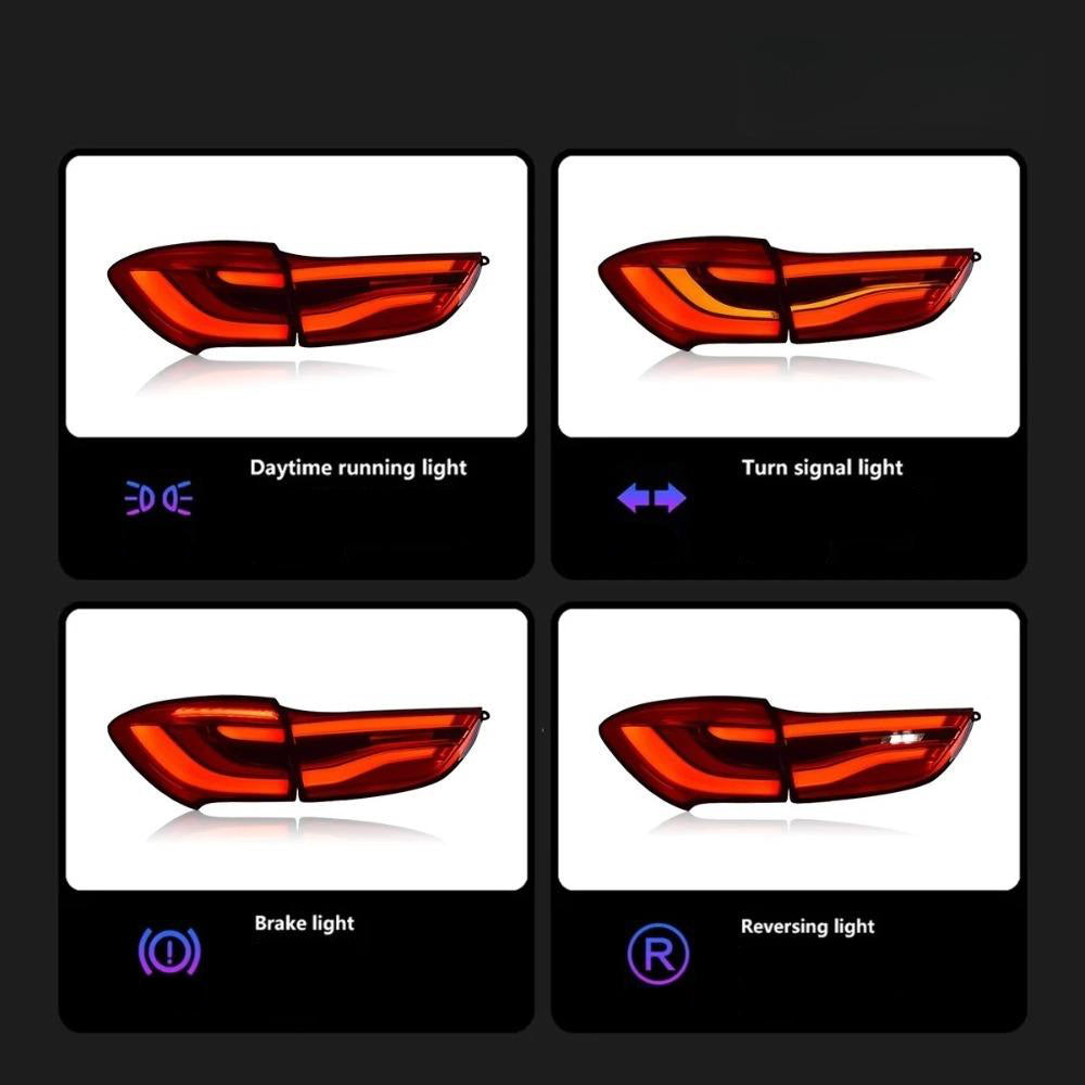 2014-2017 BMW 5-Series LED Taillights | F07 LCI