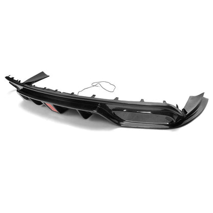 2014-2019 Mercedes-Benz CLA-Class Carbon Fiber Rear Diffuser with Brake Light | W117/C117