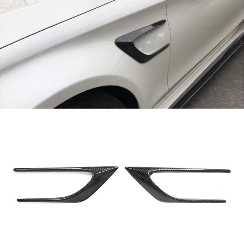 2015-2018 Mercedes-Benz C-Class/C63 AMG Carbon Fiber Side Fender Vent Trim I W205