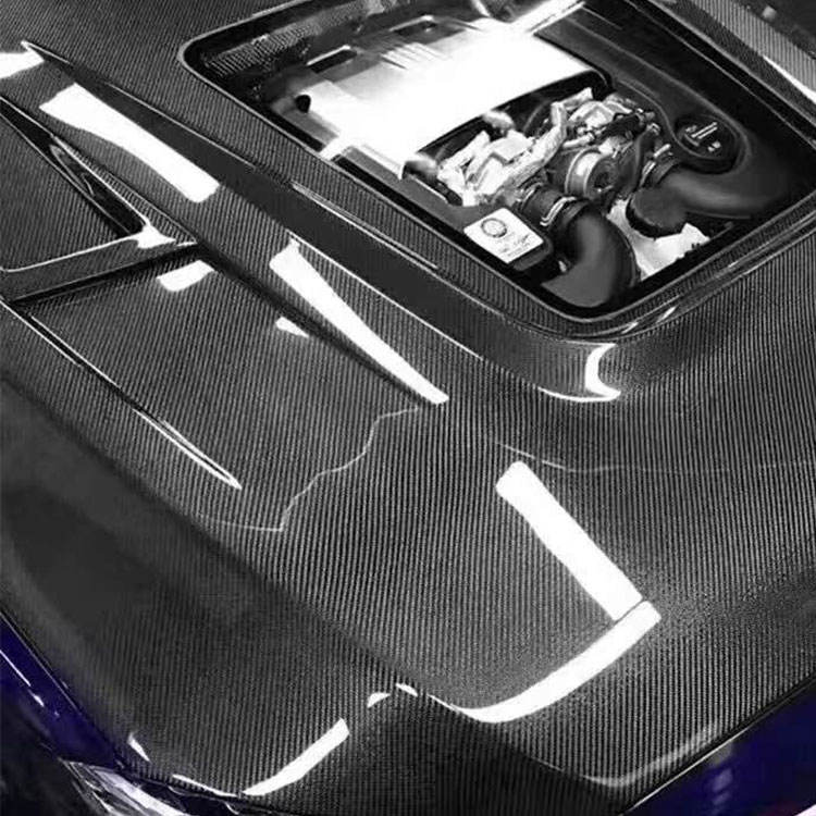 2017-2020 Mercedes E-Class Glass Engine Cover Carbon Fiber Hood | W213