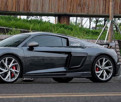 2019-2024 Audi R8 Carbon Fiber Side Blades I MK2 Gen 2 Facelift