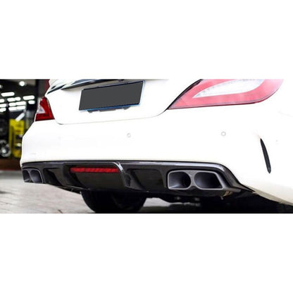 2015-2018 Mercedes-Benz CLS-Class/CLS63 AMG Carbon Fiber Rear Diffuser | W218/C218