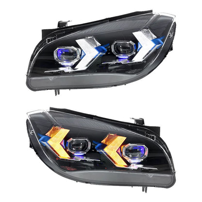 2013-2015 BMW X1 Snake Eyes Laser Style LED Headlights | E84