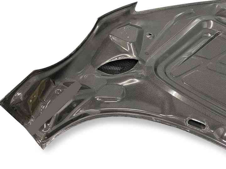 2016-2018 Audi R8 Carbon Fiber Front Hood I MK2