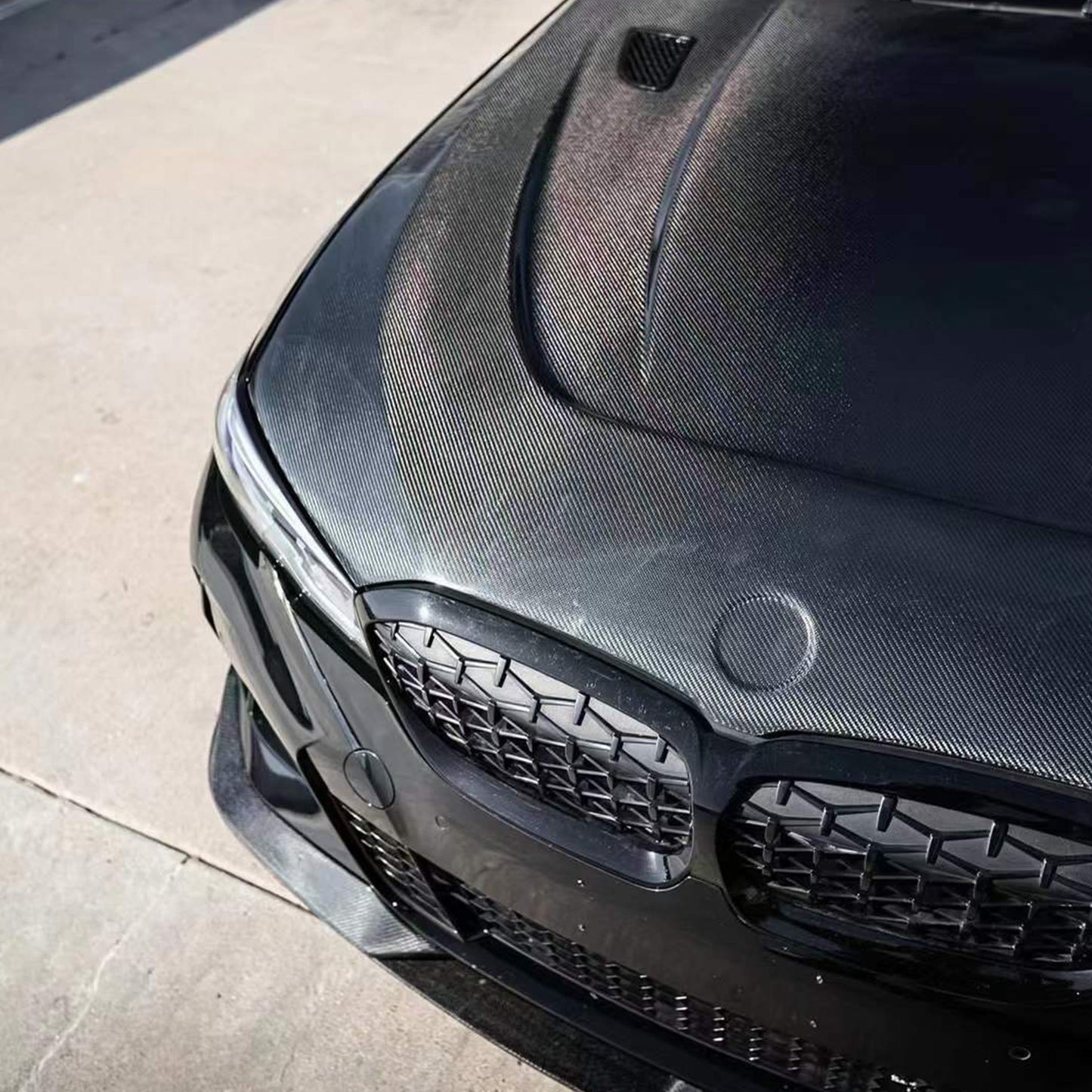 2019+ BMW 3-Series GTR Style Carbon Fiber Hood | G20/G21