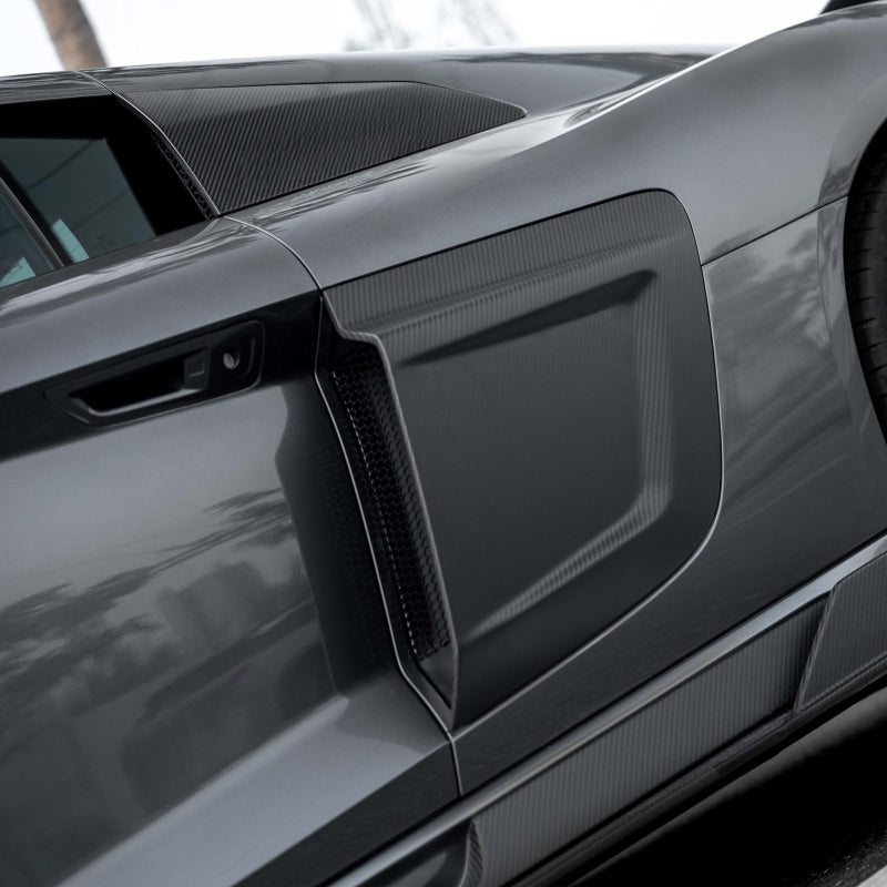 2019-2024 Audi R8 Carbon Fiber Side Blades I MK2 Gen 2 Facelift