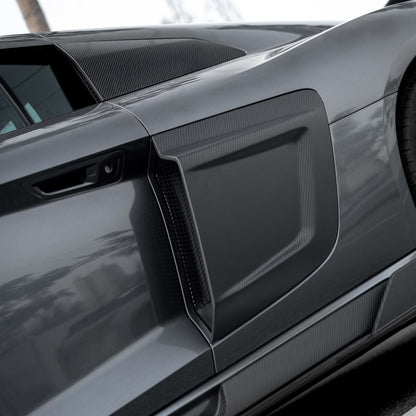 2019-2024 Audi R8 Carbon Fiber Side Blades I MK2 Gen 2 Facelift