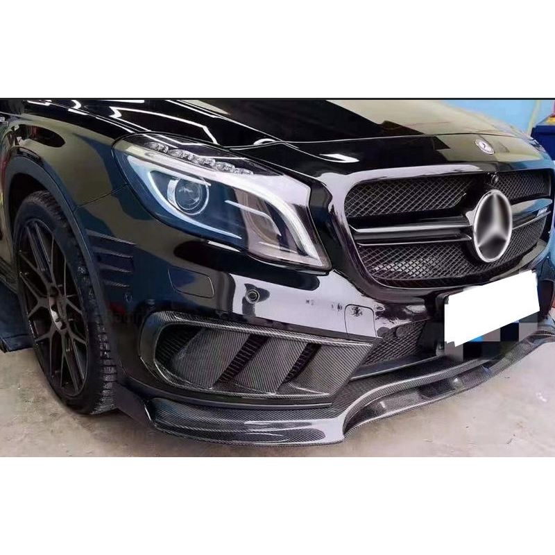 2013-2019 Mercedes-Benz GLA45 AMG Carbon Fiber Front Lip | W156/X156