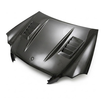 2001-2007 Mercedes-Benz C-Class V Style Carbon Fiber Hood | W203/S203