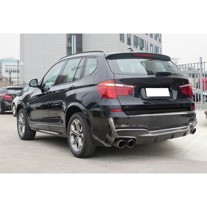 2014-2017 BMW X3 Carbon Fiber Rear Diffuser | F25