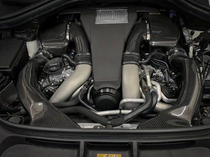 2013-2017 Mercedes-Benz S500/S550/S63 AMG Carbon Fiber High-Flow Cold Air Intake | W222/C217/A217