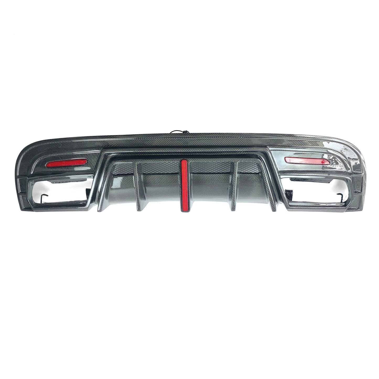 2013-2019 Mercedes-Benz GLA45 AMG Carbon Fiber Rear Diffuser with Brake Light | W156/X156