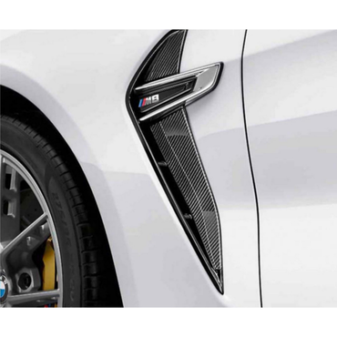 2019+ BMW M8 Carbon Fiber Side Vent Trim | F91/F92/F93