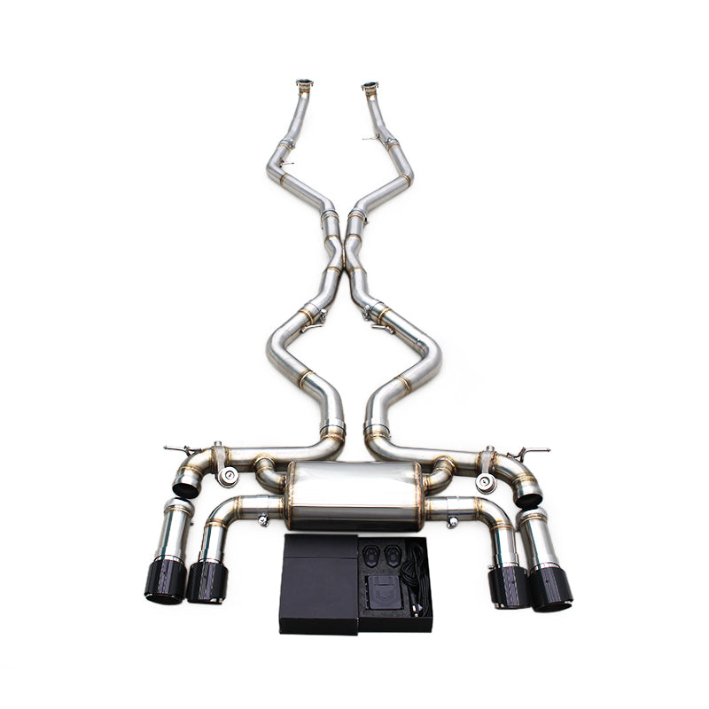 2010-2014 BMW X5M/X6M Valved Sport Exhaust System | E70/E71