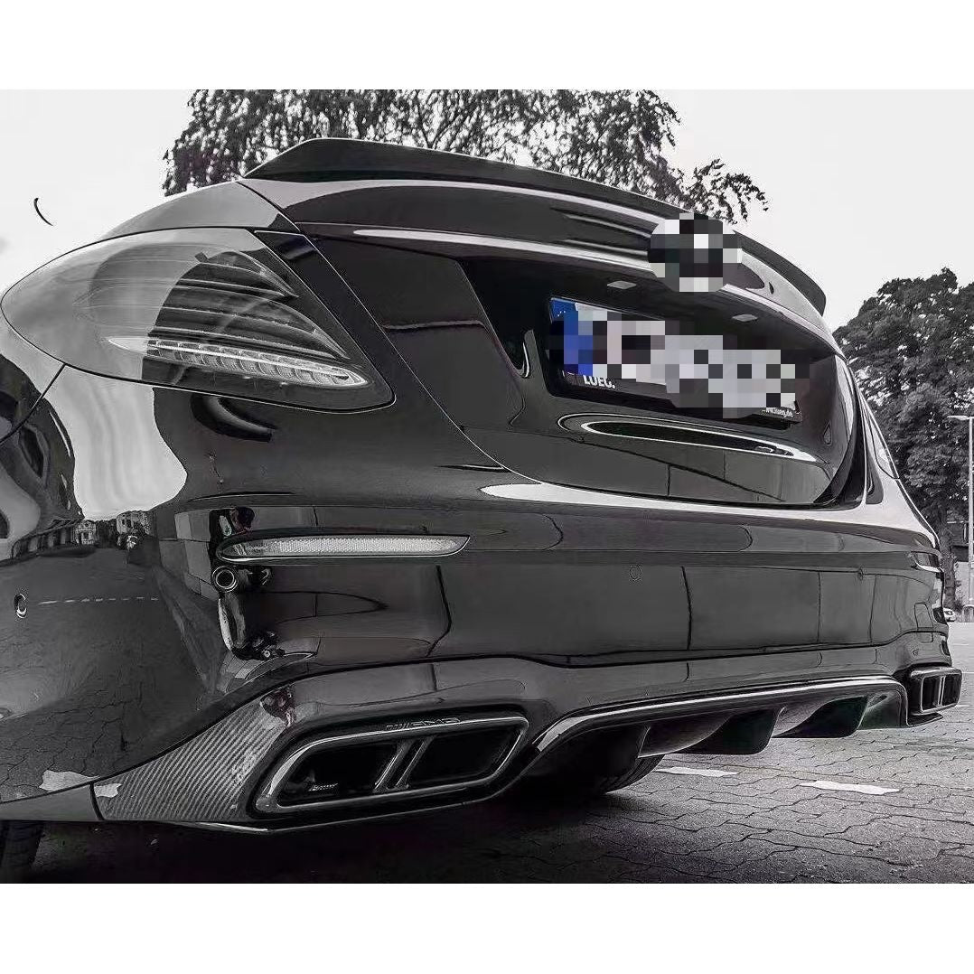 2017-2020 Mercedes-Benz E-Class Carbon Fiber Rear Diffuser | W213