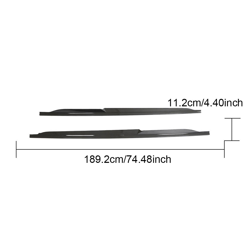 2020-2024 Audi R8 Carbon Fiber Side Skirts | MK2 Gen 2 Facelift