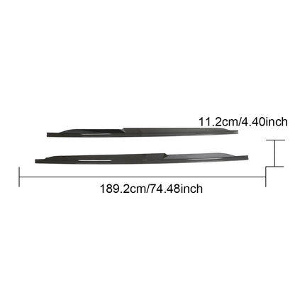 2020-2024 Audi R8 Carbon Fiber Side Skirts | MK2 Gen 2 Facelift