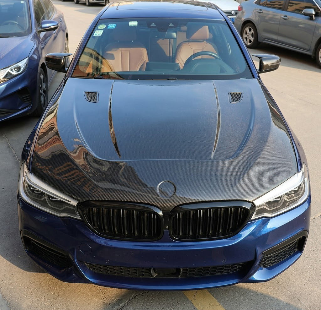 2017-2023 BMW 5-Series GTR Style Carbon Fiber Hood | G30/G31/F90