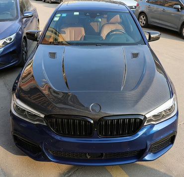 2017-2023 BMW 5-Series GTR Style Carbon Fiber Hood | G30/G31/F90