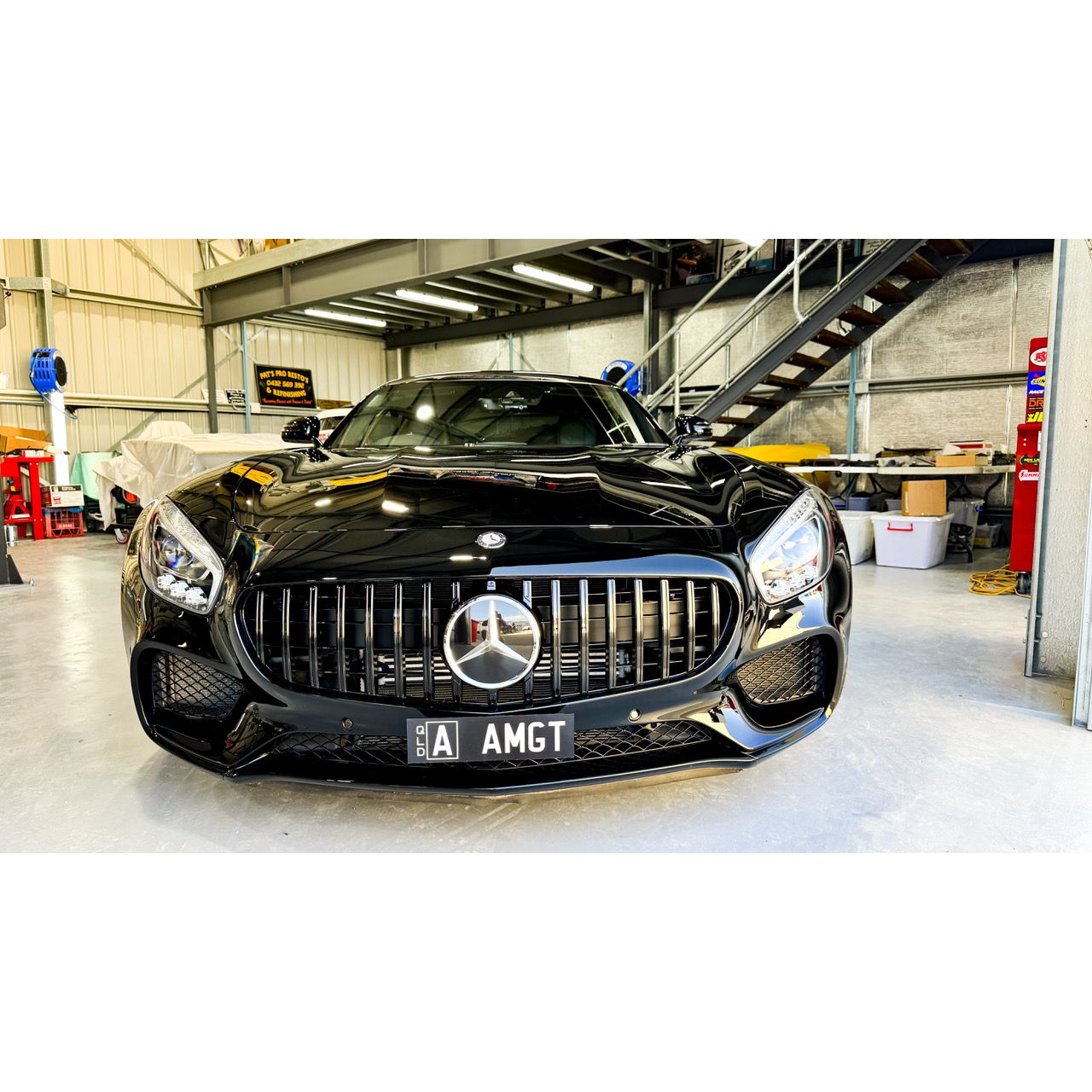 2015-2017 Mercedes-Benz AMG GT GTR Style Front Grille | C190
