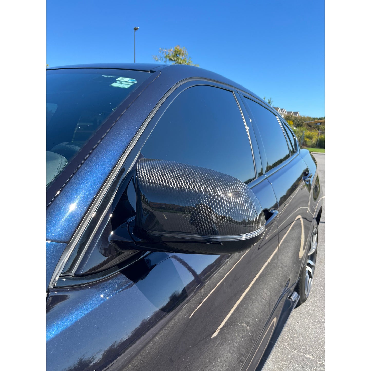 2014-2018 BMW X5M/X6M Carbon Fiber Mirror Caps | F85/F86